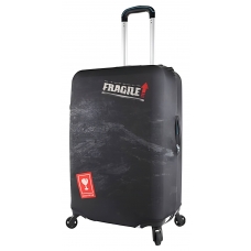 Чохол для валізи Snowball 33030/fragile різнокольоровий розмір середній M