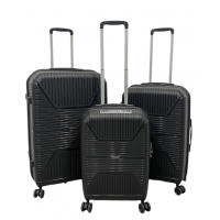 Комплект валіз Worldline Airtex 291 колір чорний