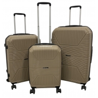 Комплект валіз Worldline Airtex 291 колір шампань