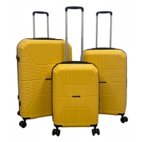 Комплект валіз Worldline Airtex 291 колір жовтий