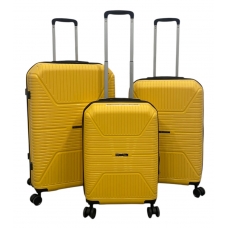 Комплект валіз Worldline Airtex 291 колір жовтий