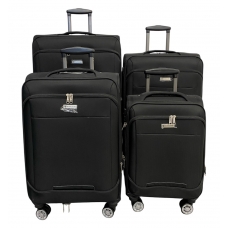 Комплект валіз Worldline Airtex 621 колір чорний