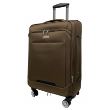 Валіза Worldline Airtex 621 колір коричневий розмір середній M