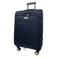 Валіза Worldline Airtex 621 колір темно-синій розмір середній M