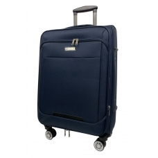 Валіза Worldline Airtex 621 колір темно-синій розмір середній M