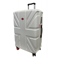 Валіза Lee Cooper 31103 колір білий розмір великий L