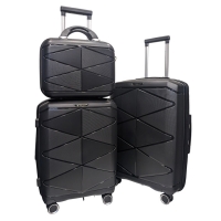 Комплект валіз Madisson Snowball 51304/3 колір чорний