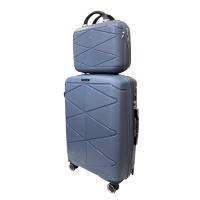 Комплект валіз Madisson Snowball 51304/L+VA колір сірий