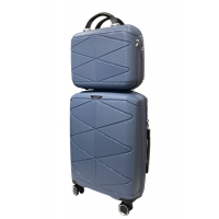 Комплект валіз Madisson Snowball 51304/S+VA колір сірий