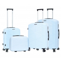 Комплект валіз Madisson Snowball 51304 колір голубий