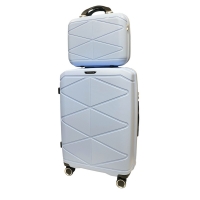 Комплект валіз Madisson Snowball 51304/L+VA колір голубий