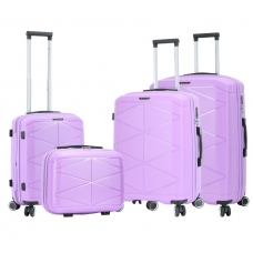 Комплект валіз Madisson Snowball 51304 колір бузковий