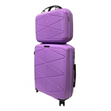 Комплект валіз Madisson Snowball 51304/S+VA колір бузковий