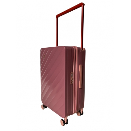 Комплект валіз Milano bag 015 колір рожеве золото