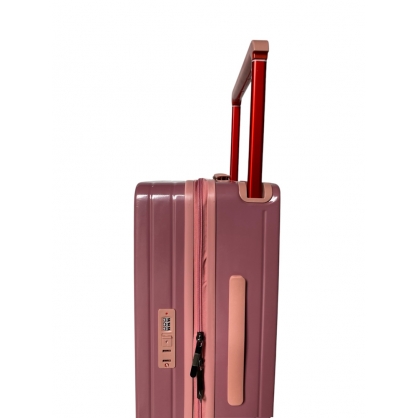 Комплект валіз Milano bag 015 колір рожеве золото