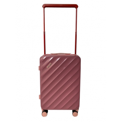 Комплект валіз Milano bag 015 колір рожеве золото