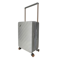 Валіза Milano bag 015 колір срібний розмір середній M