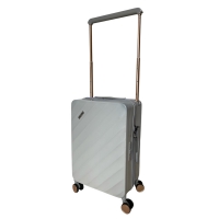 Валіза Milano bag 015 колір срібний розмір маленький S