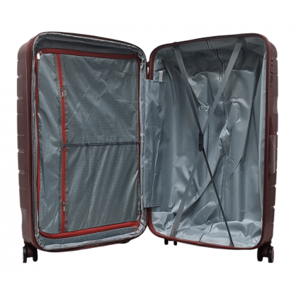 Валіза Milano bag 0306 колір бордовий розмір великий L