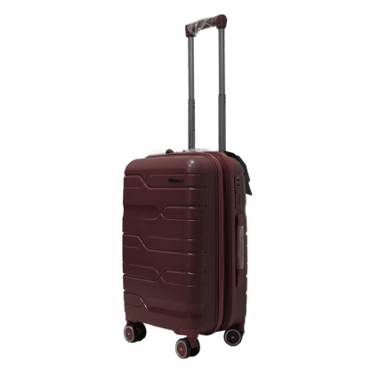 Валіза Milano bag 0306 колір бордовий розмір маленький S