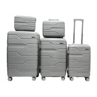 Комплект валіз Milano bag 0306 колір срібний