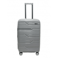 Валіза Milano bag 0306 колір срібний розмір середній M