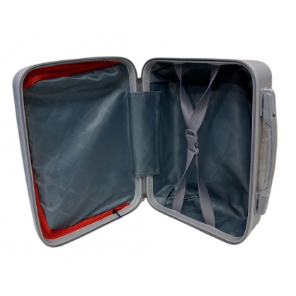 Комлект валіз Milano bag 0306/S+VAL колір срібний