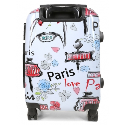 Валіза Worldline Airtex 809/new-paris різнокольоровий розмір маленький S